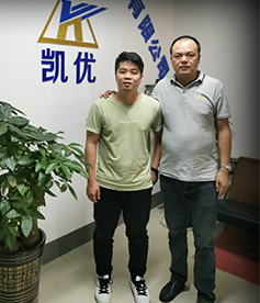 感謝自動化設(shè)備行業(yè)趙總對華企立方的信任與認可，必牢記使命，不計成本服務(wù)客戶，做良心企業(yè)。