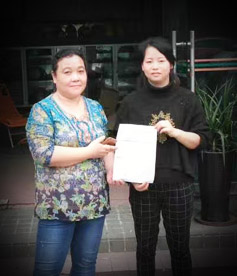 感謝不銹鋼行業(yè)肖小姐百般對比后堅決選擇與華企立方合作，我們必牢記使命，盡一切能力幫助企業(yè)網(wǎng)絡營銷落地，做良心企業(yè)。